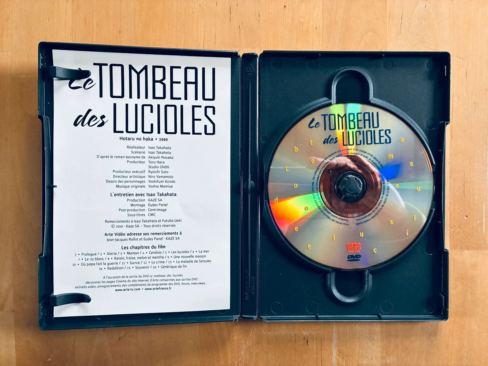 DVD La tumba de las luciérnagas edición limitada. – photo 2